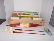 Caiaque de canoa B/O brinquedo recreativo operado por bateria sculling concha única - 1001 comprar usado  Enviando para Brazil