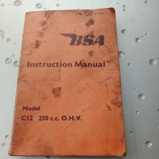 Bsa c12 250cc for sale  CREWE