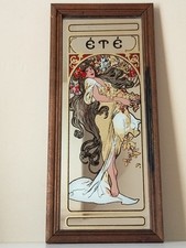 Miroir sérigraphié style d'occasion  Soissons