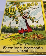 Lot labels calvados d'occasion  Expédié en Belgium
