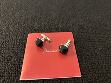 Boutons manchette noir d'occasion  Baccarat