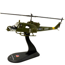 Bell UH-1B Huey 1963 helicóptero fundido 1/72 exército dos EUA era da Guerra do Vietnã por Amercom comprar usado  Enviando para Brazil