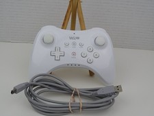 Controle clássico branco Nintendo Wii U Pro WUP-005 testado funciona muito bem comprar usado Controle clássico branco Nintendo Wii U Pro WUP-005 testado funciona muito bem comprar usado  Enviando para Brazil