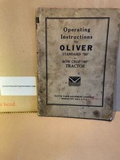 Vintage oliver operating for sale  BICESTER