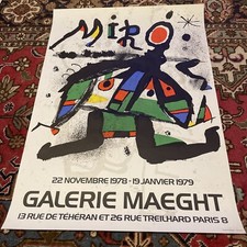 Joan miro affiche d'occasion  Albi