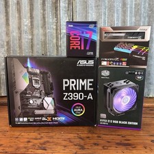 (4) Ventilador de RAM ASUS Prime Z390-A MOBO Intel Core i7-9700 CPU G.Skill 32gb DDR4-3200 comprar usado  Enviando para Brazil