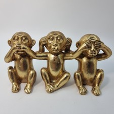 Three wise monkeys for sale  ENFIELD