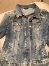 Denim jacket womens for sale  NOTTINGHAM