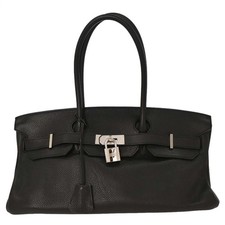 Hermes Czarna Taurillon Clemence Torebka na ramię Birkin □M 67A 115654 na sprzedaż  Wysyłka do Poland