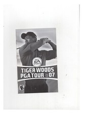 Riger Woods PGA Tour 07 PS2 MANUAL SOMENTE SEM RASTREAMENTO Autêntico comprar usado  Enviando para Brazil