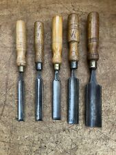 Vintage gouge chisels for sale  Shipping to Ireland