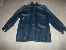 Veste cuir bleu d'occasion  Brax