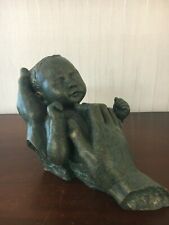 Statue bronze bébé d'occasion  Baccarat