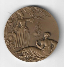 Medaille bronze compagnie d'occasion  Saint-Éloy-les-Mines