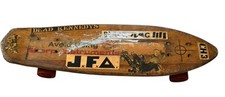 Vintage wooden skateboard d'occasion  Expédié en Belgium
