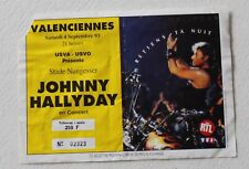 Johnny hallyday valenciennes d'occasion  Denain