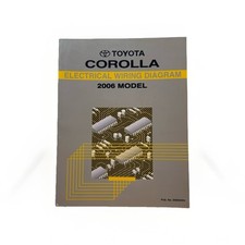 Usado, Toyota Corolla 2006 OEM loja serviço reparo manual diagramas de fiação esquemas AC comprar usado  Enviando para Brazil
