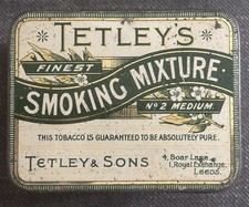Tetley finest smoking for sale  YORK