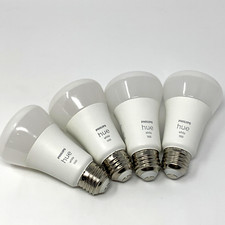 Pacote com 4 lâmpadas LED inteligentes Philips Hue branca A19 Bluetooth 75W 1100lm E26 563007 comprar usado  Enviando para Brazil