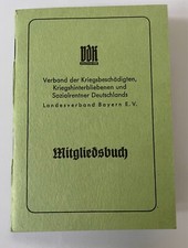 Vdk mitgliedsbuch landesverban gebraucht kaufen  Schortens