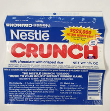 Vintage nestle crunch for sale  Neosho