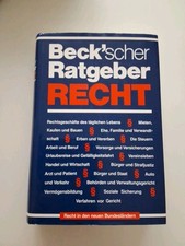 Beck scher ratgeber gebraucht kaufen  Tacherting