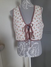 Strawberry print waistcoat for sale  ARDROSSAN
