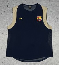 Usado, Camiseta de futebol Barcelona Nike 2003-2004 regata colete de treinamento tamanho G comprar usado  Enviando para Brazil