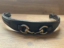 Brown leather snaffle for sale  TRURO