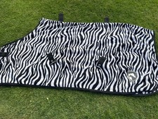 Horse fleece zebra for sale  SWINDON