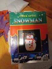 Fibre optic snowman for sale  FALKIRK