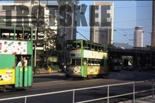 Bonde 35mm Slide HONG KONG Double Decker Strassenbahn 2 1983 Original comprar usado  Enviando para Brazil