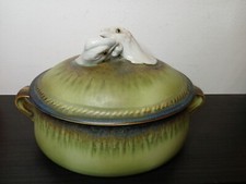 Zuppiera ceramica rusticana usato  Italia