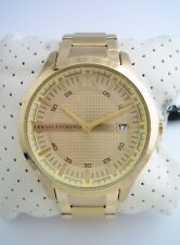 ARMANI EXCHANGE RELÓGIO MASCULINO HAMPTON AX2415 PULSEIRA DE AÇO INOXIDÁVEL OURO GENUÍNO comprar usado  Enviando para Brazil