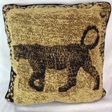 travesseiro decorativo chita/leopardo dourado escuro lindo design  comprar usado  Enviando para Brazil
