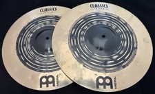 PRATO 15" MEINL CLASSICS PERSONALIZADO DUPLO HI- HAT - CHAPÉUS SUPER BONITOS comprar usado  Enviando para Brazil