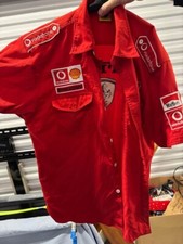 Camisa Ferrari F1 Pit Crew Vintage XXXL – Marlboro Vodafone Shell Bridgestone Log, usado comprar usado  Enviando para Brazil