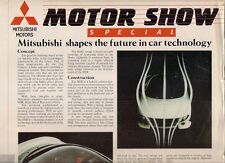Mitsubishi range motorshow for sale  UK