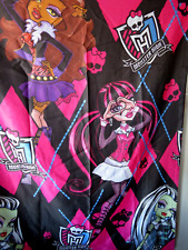 Cortina de quarto Monster High painel único tecido drapeado Frankie Draculaura 65"x41" comprar usado  Enviando para Brazil