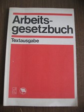 Ddr arbeitsgesetzbuch textausg gebraucht kaufen  Berlin