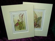 Pair mounted cicely for sale  YEOVIL