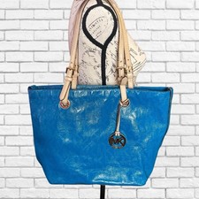 Bolsa tote Michael Kors jet set azul. Observe fotos para pequenas marcas na bolsa., usado comprar usado  Enviando para Brazil
