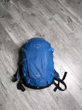 Mochila Premium Osprey Hikelite 25 + Capa de Chuva Caminhada Roupas Ao Ar Livre Azul , usado comprar usado  Enviando para Brazil