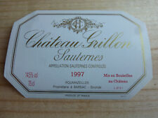 Wine label chateau d'occasion  Expédié en Belgium