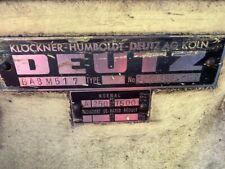 Deutz ba8m517 schiffsmotor gebraucht kaufen  Mannheim