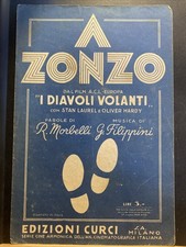Spartito 1940 zonzo usato  Taranto