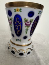 Bohemia glas vase gebraucht kaufen  Berlin