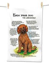 Labradoodle tea towel for sale  UK