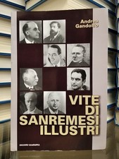 Vite sanremesi illustri usato Vite sanremesi illustri usato  Sanremo