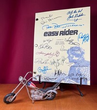 Roteiro Easy Rider assinado - Reimpressões de autógrafo - Peter Fonda, Dennis Hopper comprar usado  Enviando para Brazil